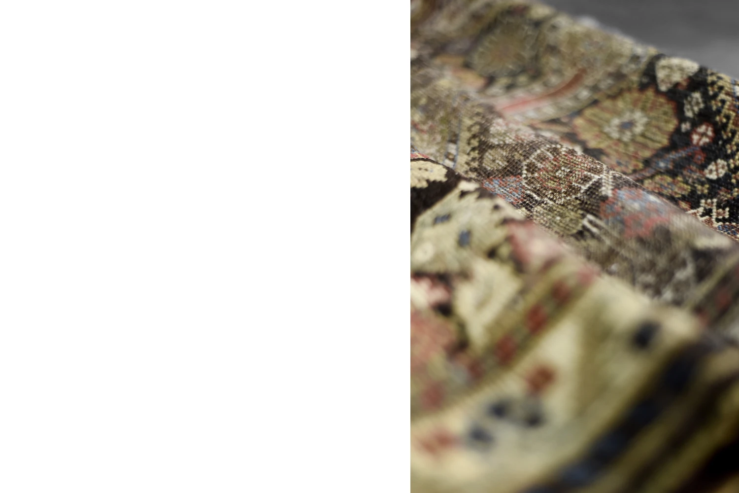 Vintage Hand-Woven Oriental Long Nomadic Qashqai Rug, 1920s