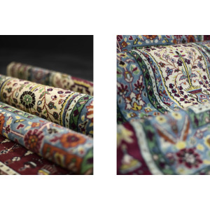 Vintage Hand-Woven Middle Eastern Oriental Baluch Prayer Rug, 1960s