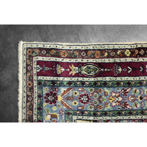 Vintage Hand-Woven Middle Eastern Oriental Baluch Prayer Rug, 1960s