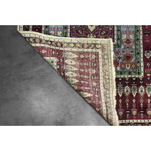 Vintage Hand-Woven Middle Eastern Oriental Baluch Prayer Rug, 1960s