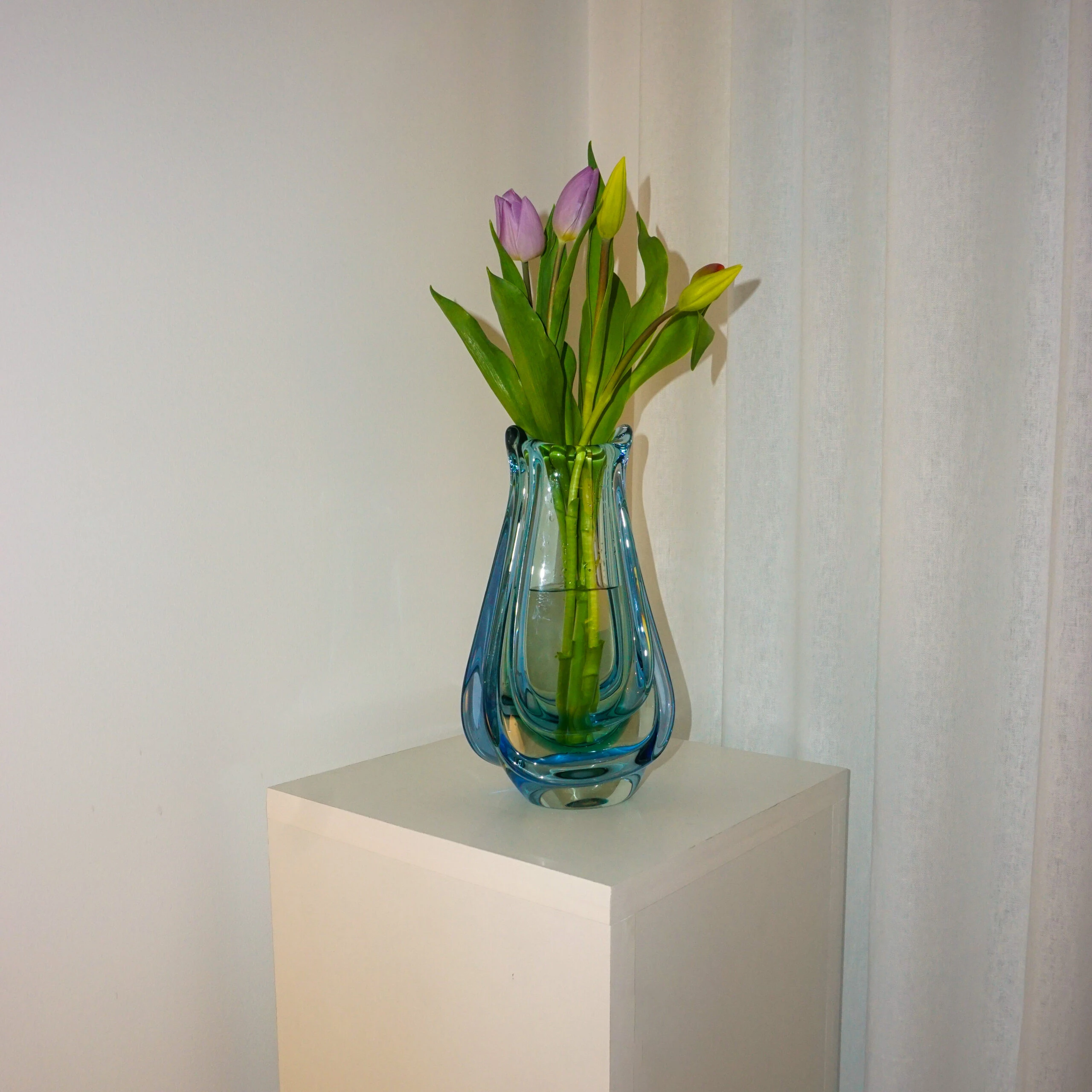 Vase by Frantisek ZEMEK MSTISOV Czech, 1960