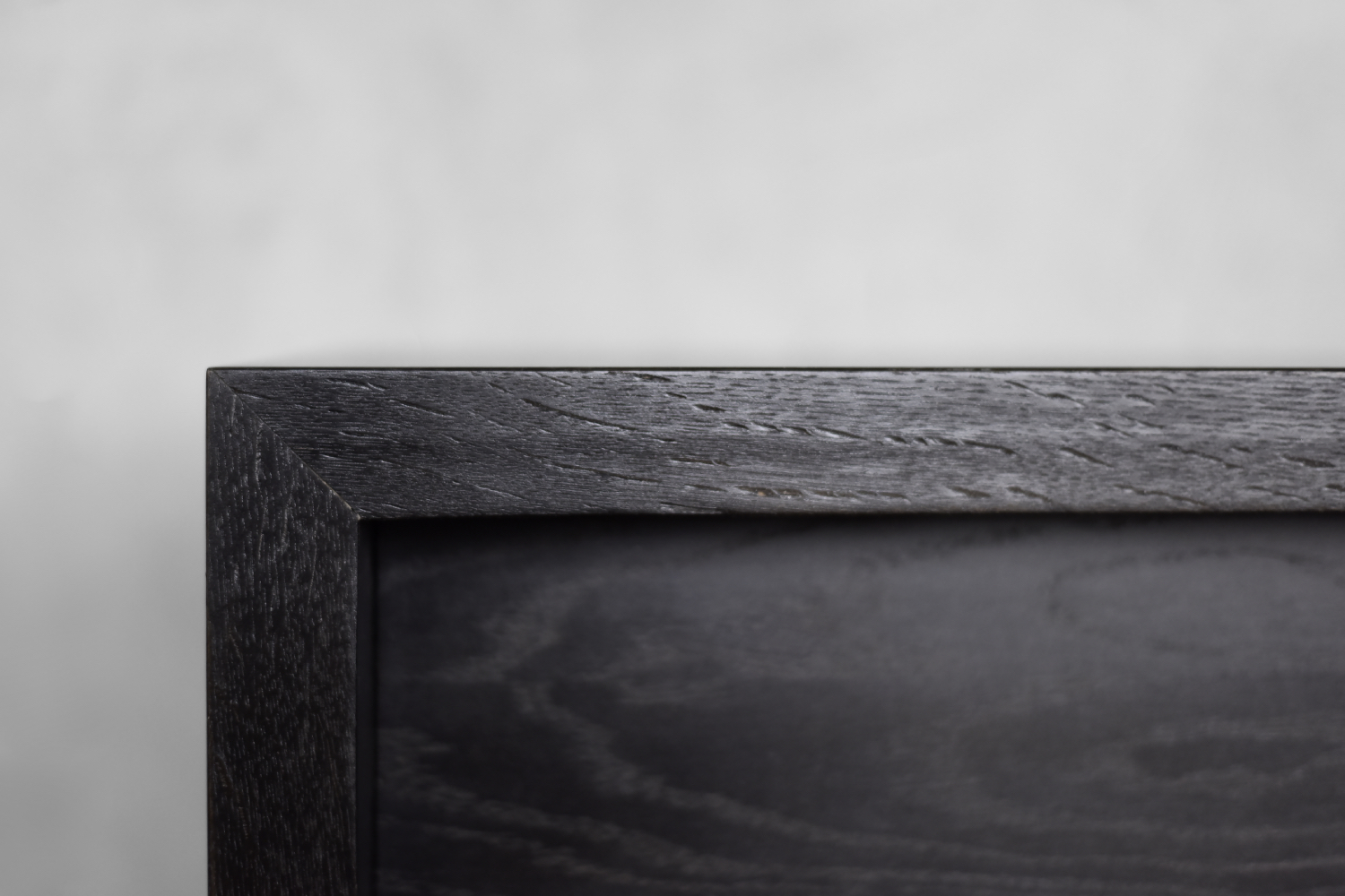 Vintage Mid-Century Scandinavian Modern Dark Oak Sideboard with Wooden & Metal Handles, 1960s