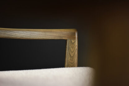 Mid-Century German Modern Elegant Cherry Wood & Dirty Pink Fabric Armchairs from Wilhelm Knoll, 1970s, Set of 2 - Image 16