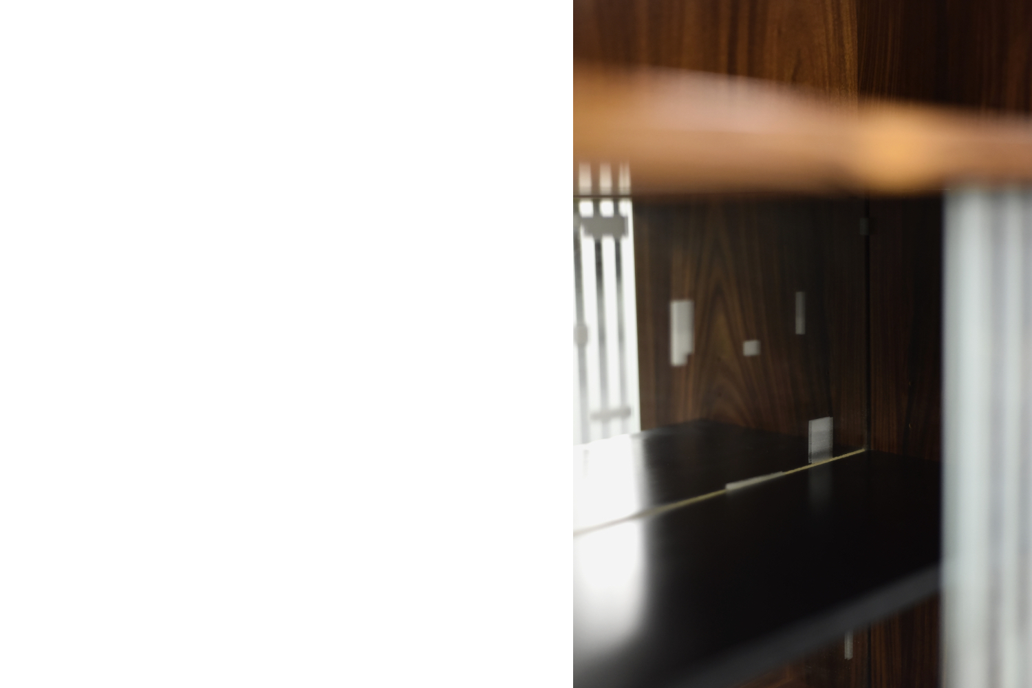 Vintage Mid-Century Scandinavian Modern Rosewood Highboard with Glass, 1960s