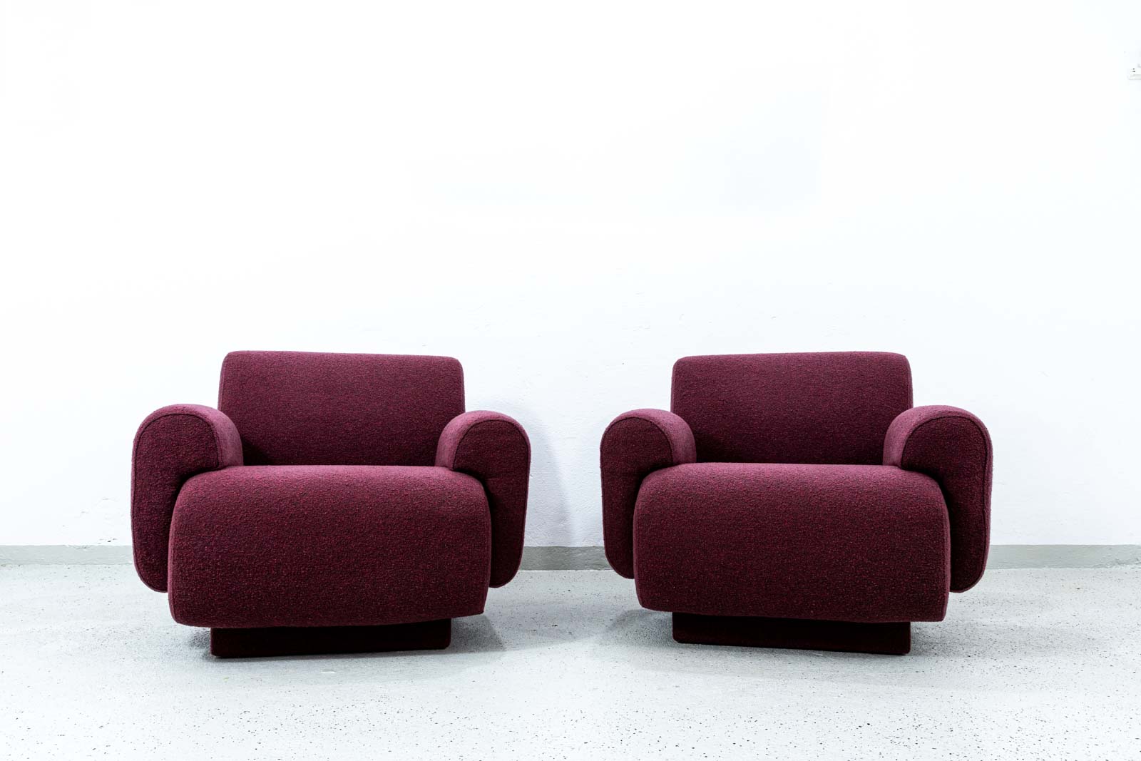 Pair Of Modular Lounge Chairs By Eberhard Geißler, Oelsa, Germany, 1970’s