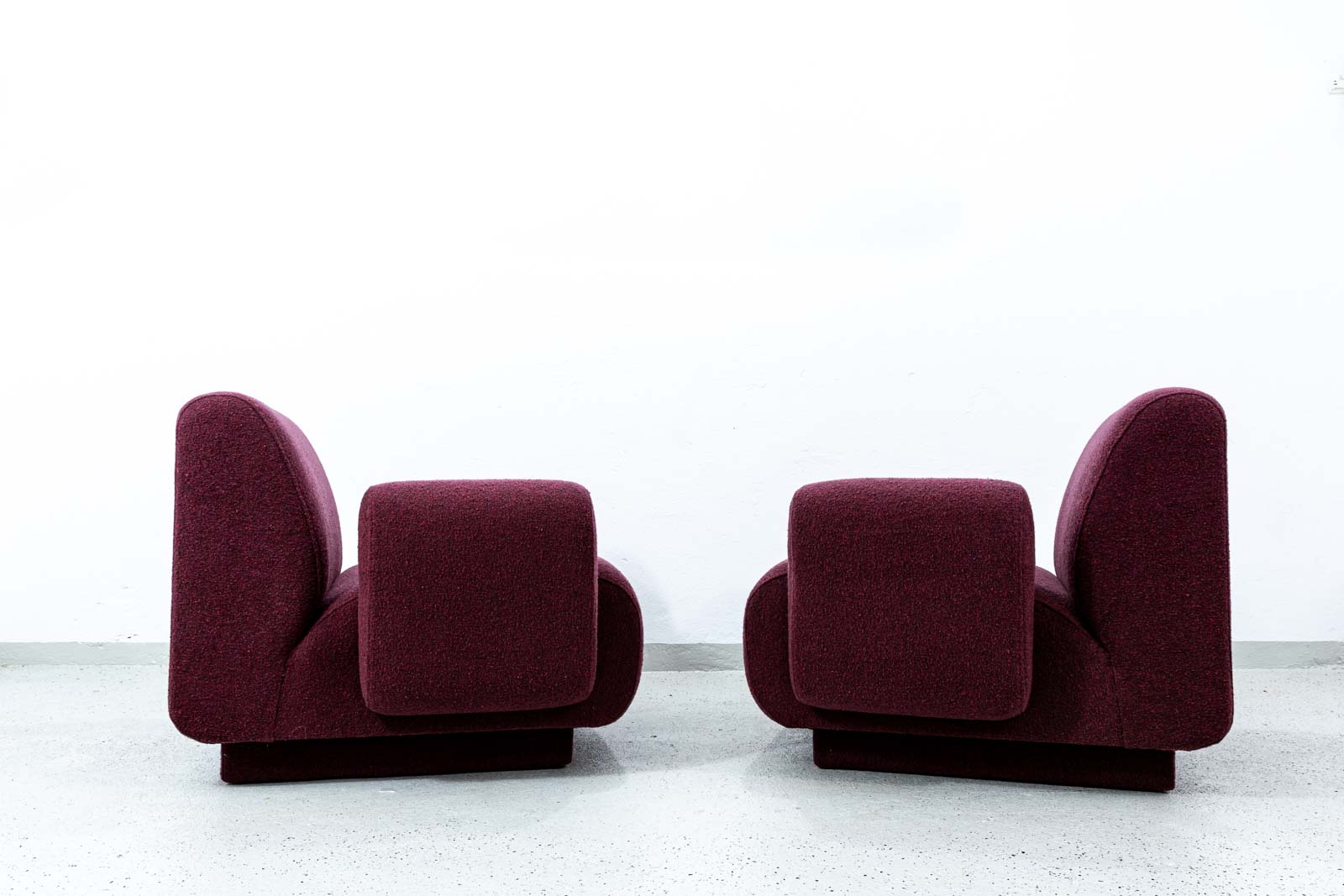 Pair Of Modular Lounge Chairs By Eberhard Geißler, Oelsa, Germany, 1970’s