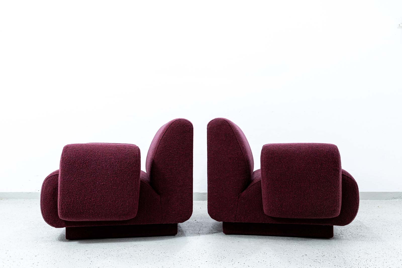 Pair Of Modular Lounge Chairs By Eberhard Geißler, Oelsa, Germany, 1970’s