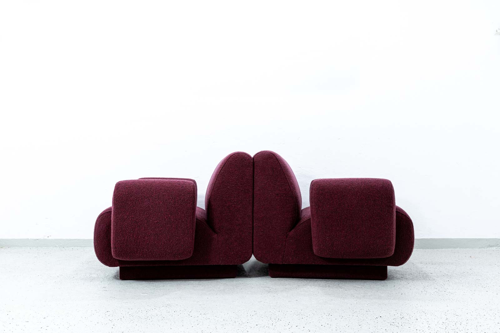 Pair Of Modular Lounge Chairs By Eberhard Geißler, Oelsa, Germany, 1970’s