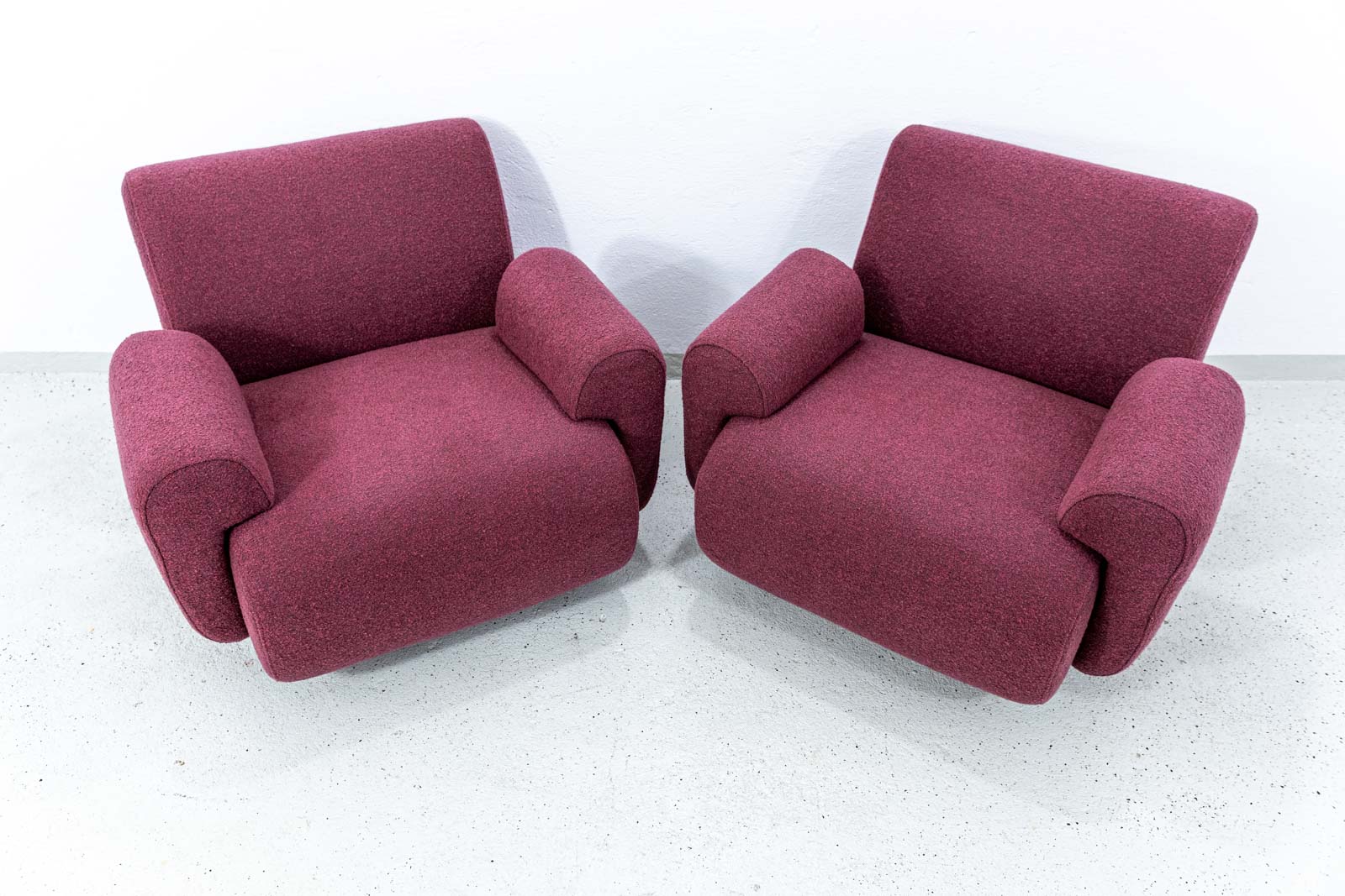 Pair Of Modular Lounge Chairs By Eberhard Geißler, Oelsa, Germany, 1970’s