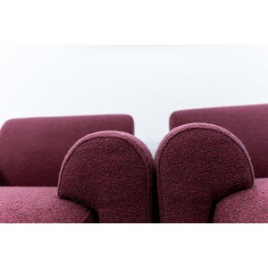 Pair Of Modular Lounge Chairs By Eberhard Geißler, Oelsa, Germany, 1970’s