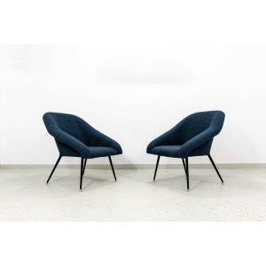 Pair of Köln1 chairs by VEB Sitzmöbelwerke, Germany, 1970s