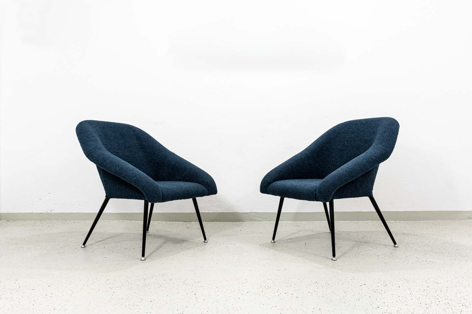 Pair of Köln1 chairs by VEB Sitzmöbelwerke, Germany, 1970s