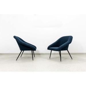 Pair of Köln1 chairs by VEB Sitzmöbelwerke, Germany, 1970s