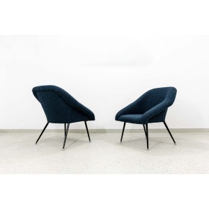 Pair of Köln1 chairs by VEB Sitzmöbelwerke, Germany, 1970s