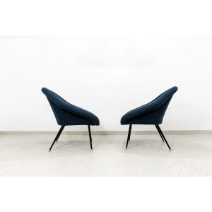 Pair of Köln1 chairs by VEB Sitzmöbelwerke, Germany, 1970s
