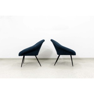 Pair of Köln1 chairs by VEB Sitzmöbelwerke, Germany, 1970s