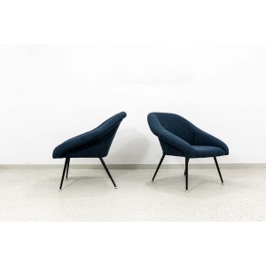 Pair of Köln1 chairs by VEB Sitzmöbelwerke, Germany, 1970s