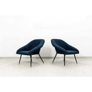 Pair of Köln1 chairs by VEB Sitzmöbelwerke, Germany, 1970s