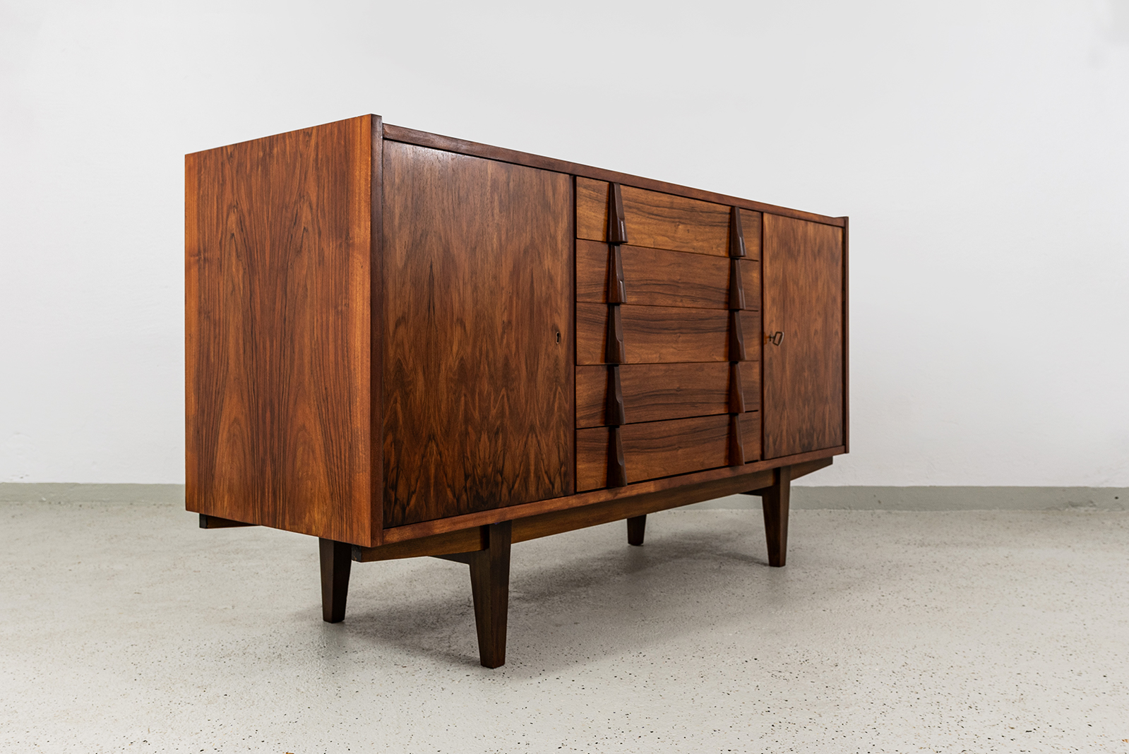 Sideboard By Rajmund Teofil Hałas, Poland, 1960’s