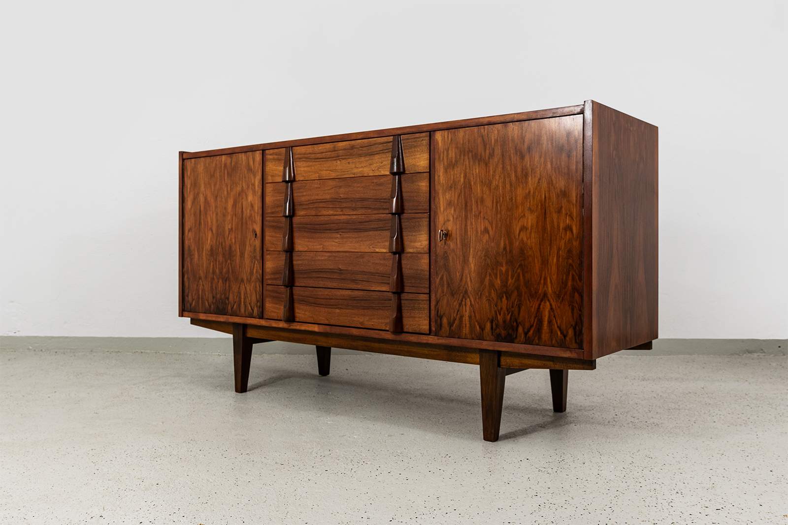 Sideboard By Rajmund Teofil Hałas, Poland, 1960’s