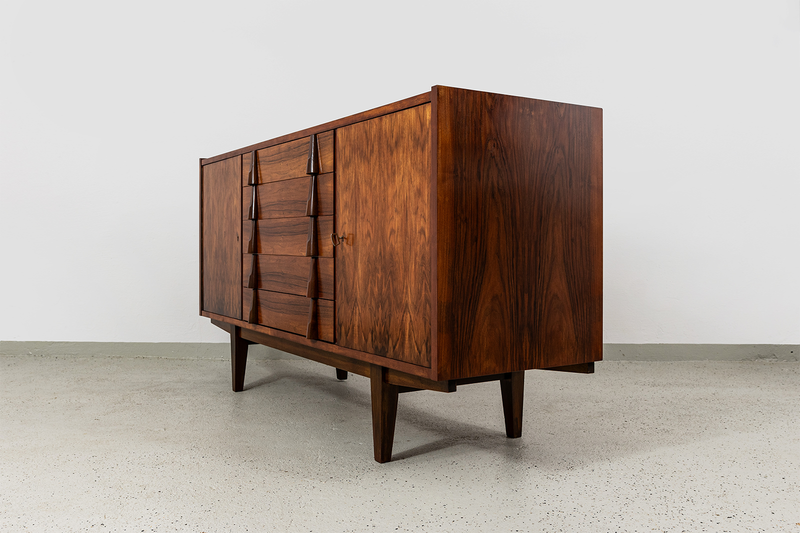 Sideboard By Rajmund Teofil Hałas, Poland, 1960’s