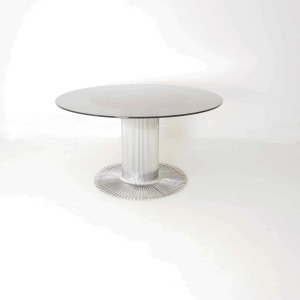 Chromed Table By Gastone Rinaldi, 1970