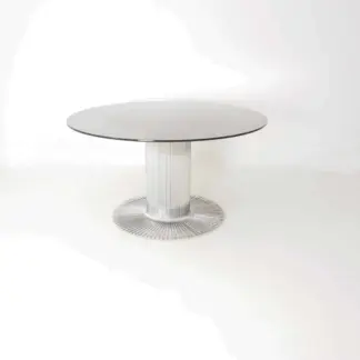 Chromed Table By Gastone Rinaldi, 1970