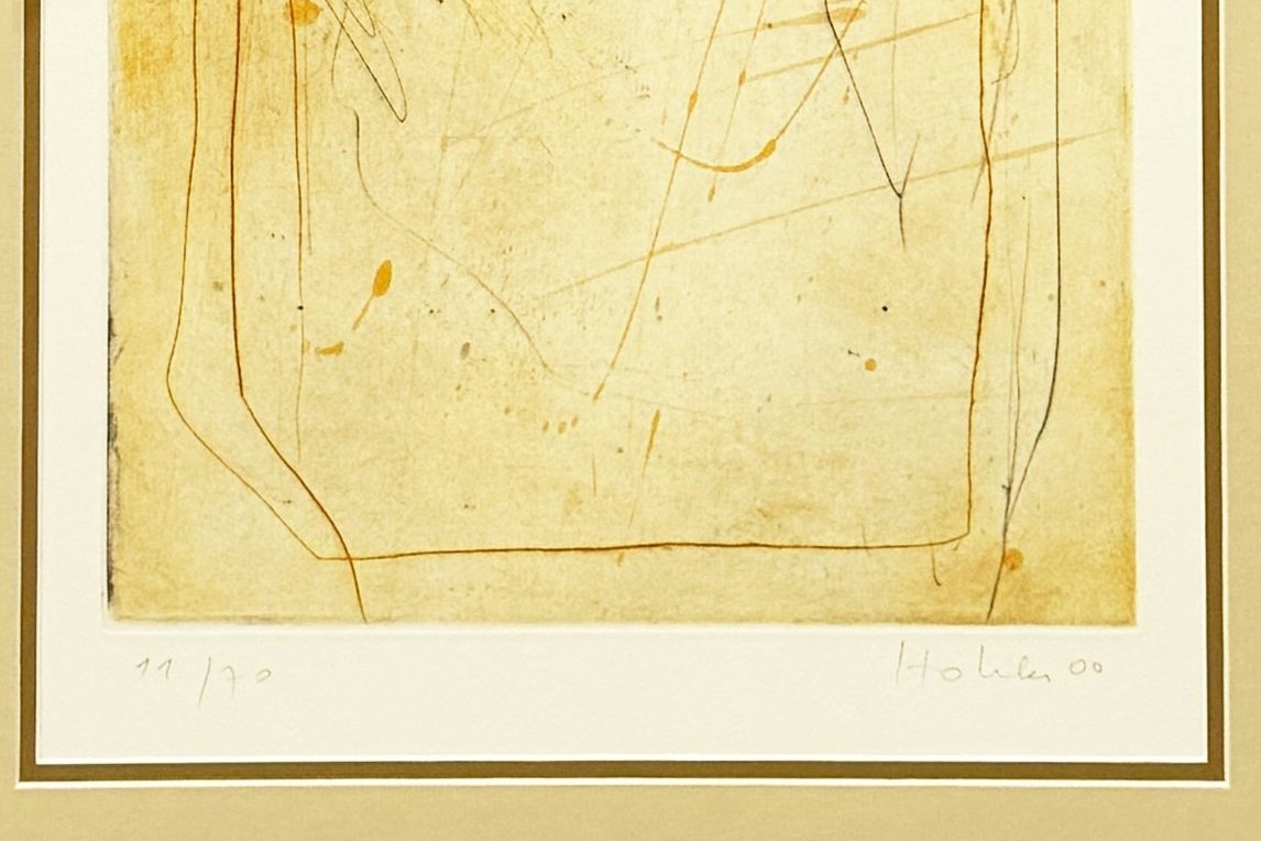 Christophe Hohler - Original Litograph "The readers"