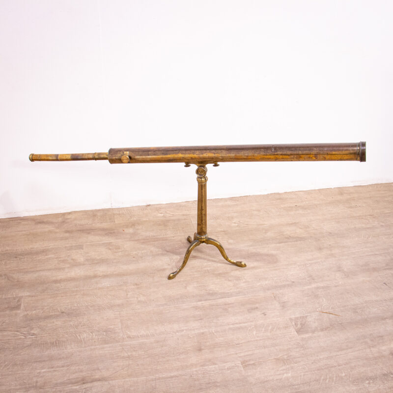 Large Victorian Brass Telescope by Dollond of London