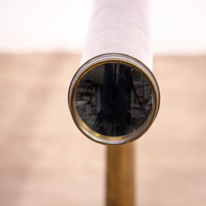 Large Victorian Brass Telescope by Dollond of London