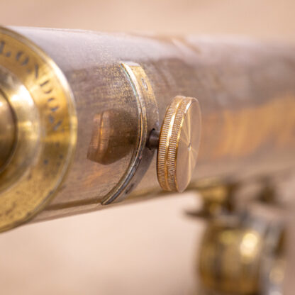 Large Victorian Brass Telescope by Dollond of London - Image 6