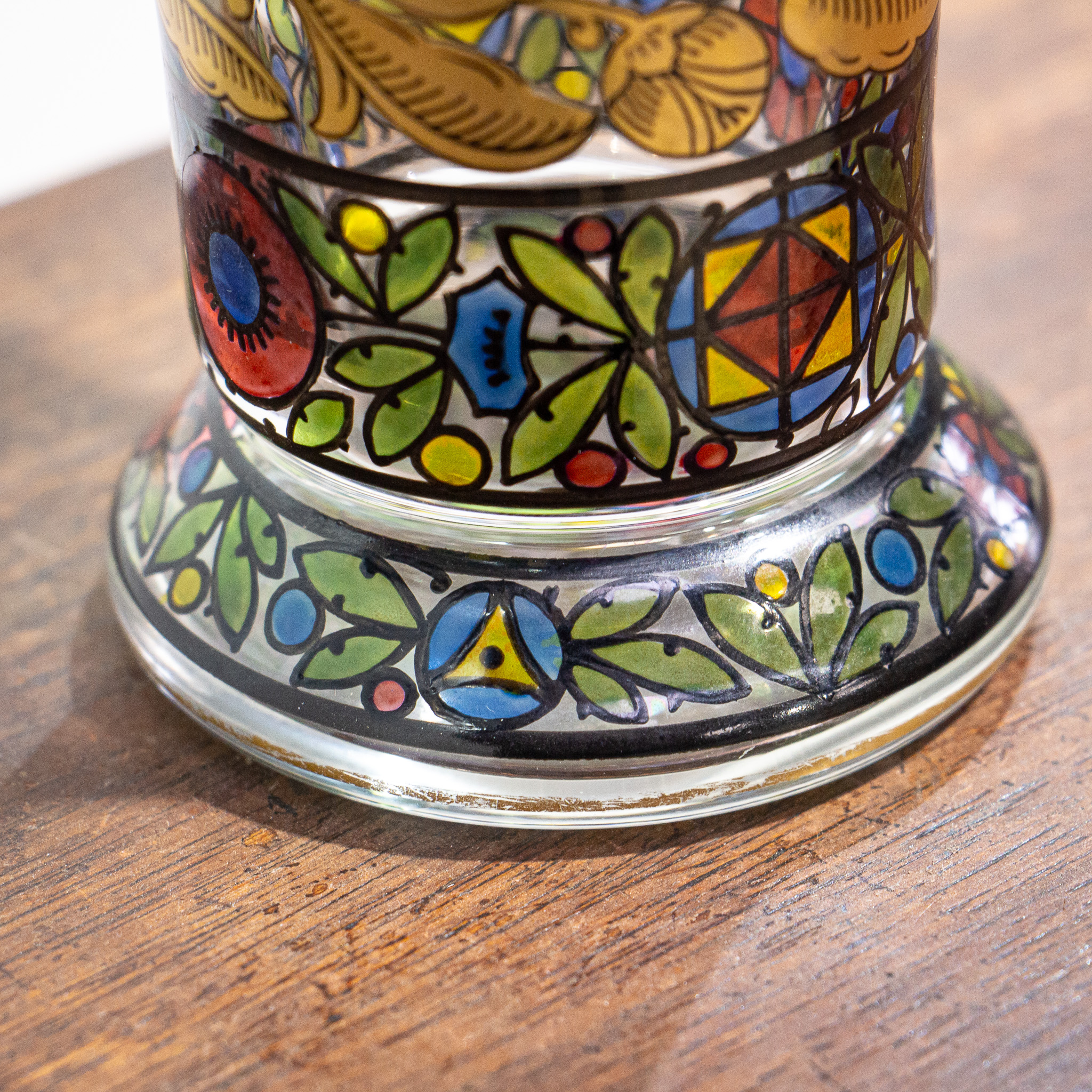 Julius Mulhaus Bohemian Glass Beaker