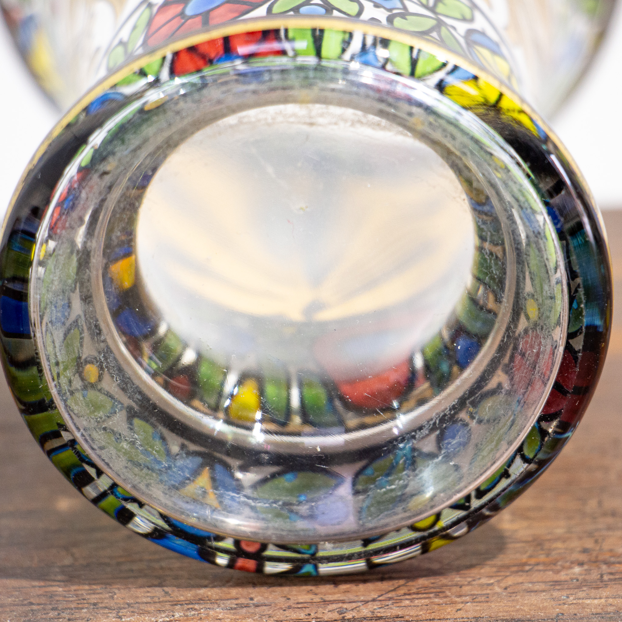 Julius Mulhaus Bohemian Glass Beaker