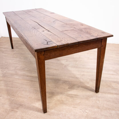 Large Oak 19th Century Farmhouse Table - Image 2