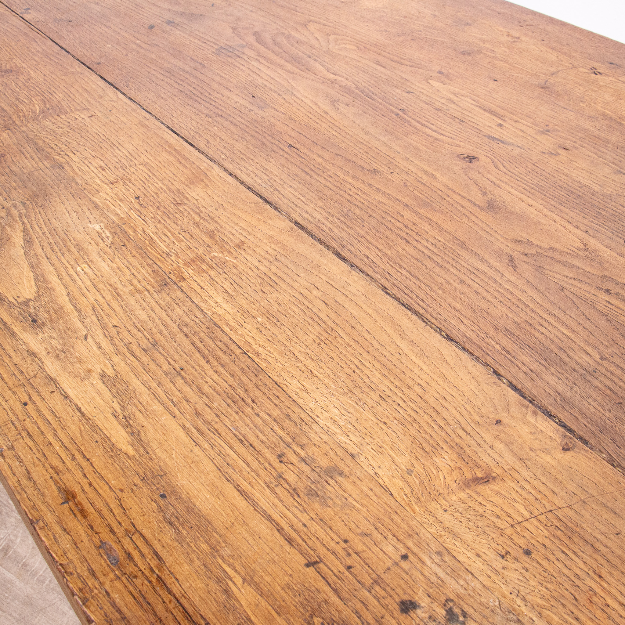 Country Farmhouse Oak Table with Drawer