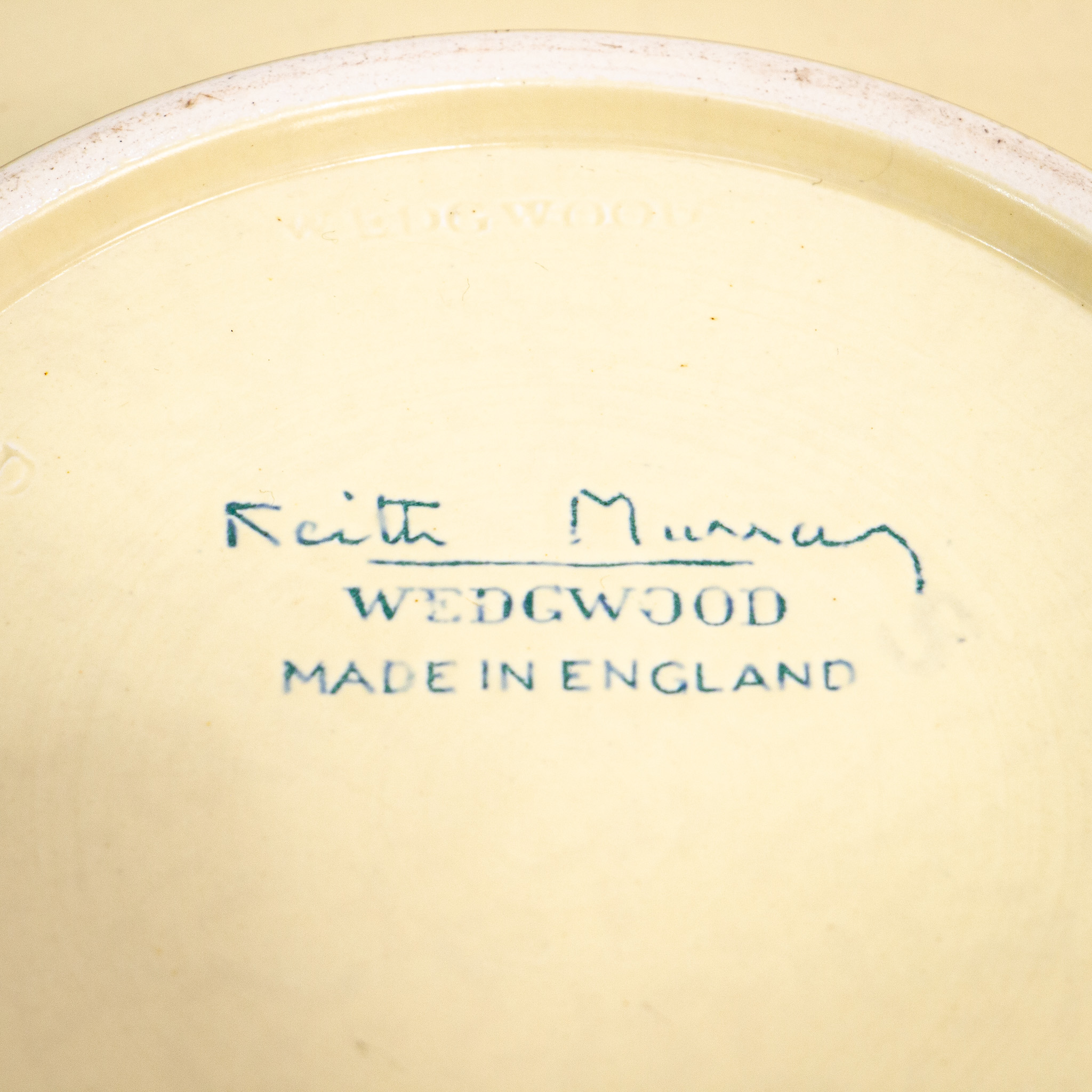 Rare Keith Murray Straw Bowl