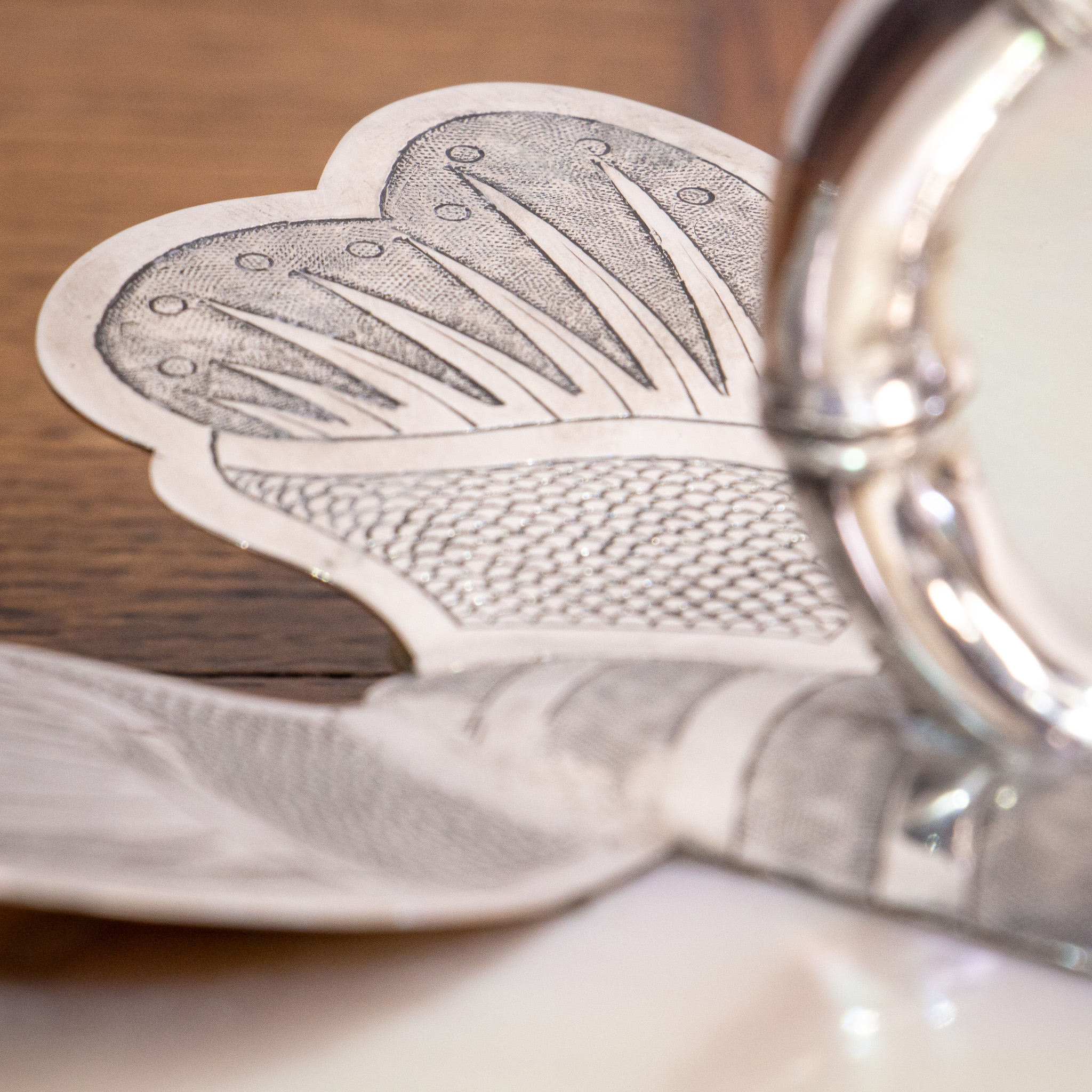 Unusual Indonesian Silver Dish