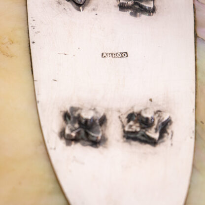Unusual Indonesian Silver Dish - Image 6
