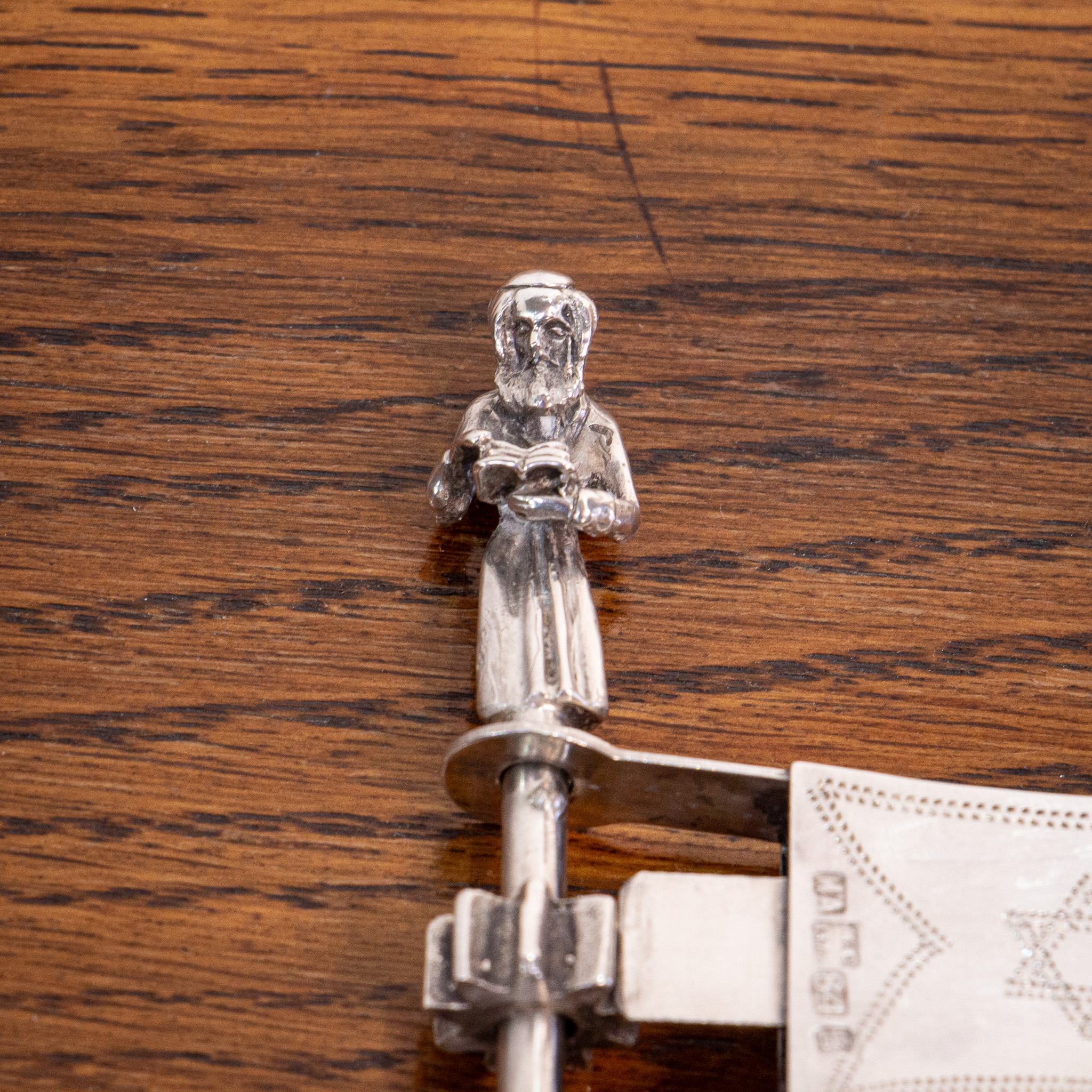Beautiful Silver Russian Jewish Purim Rattle