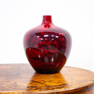 Large Royal Doulton Flambe Vase