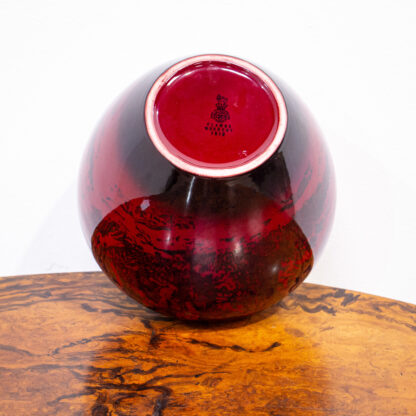 Large Royal Doulton Flambe Vase - Image 5