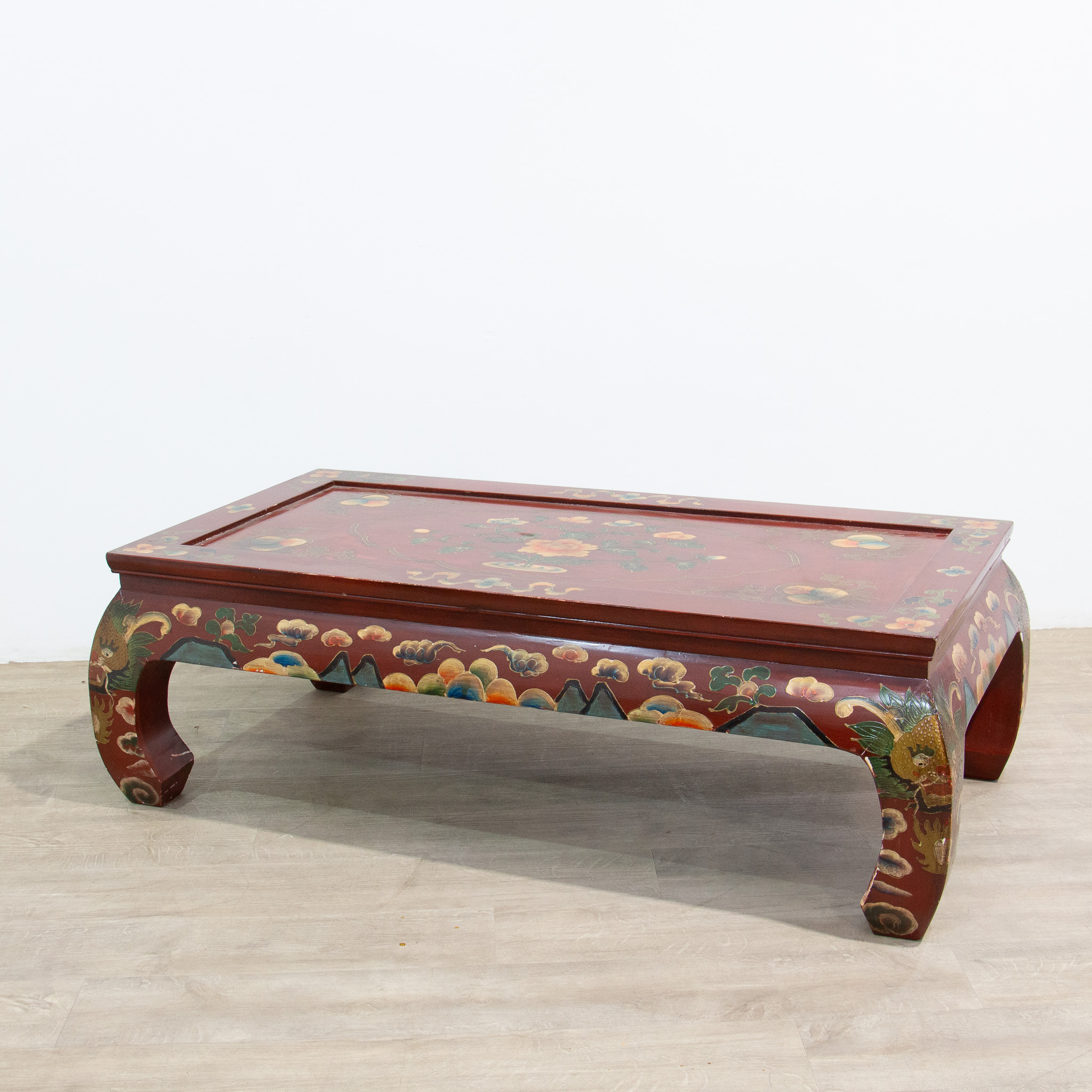 Chinoiserie Low Painted Opium Coffee Table