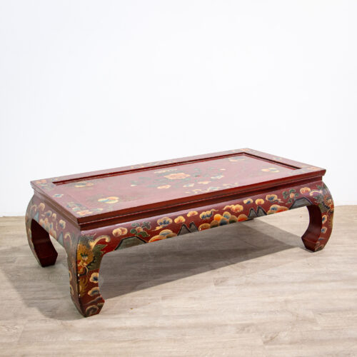 Chinoiserie Low Painted Opium Coffee Table