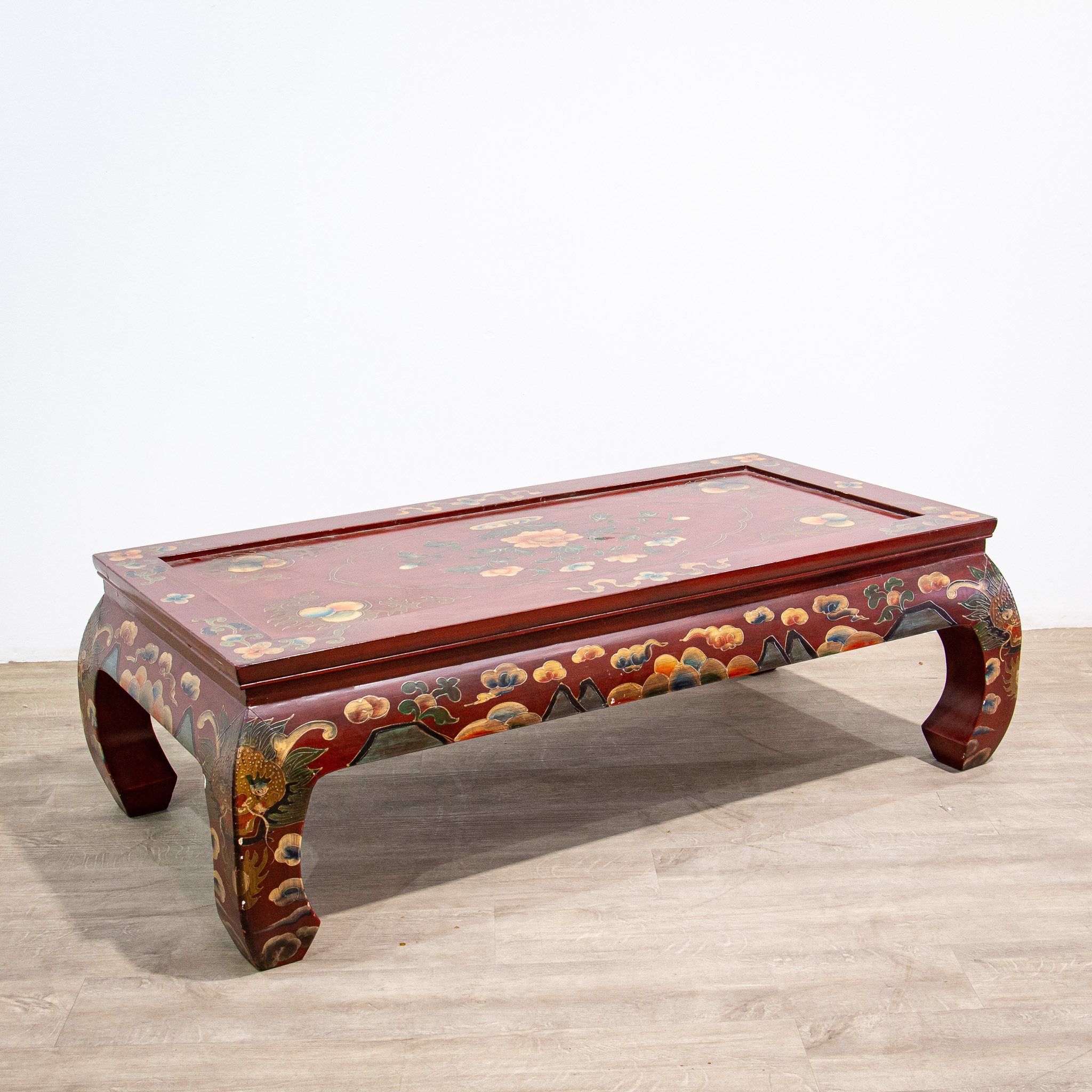 Chinoiserie Low Painted Opium Coffee Table
