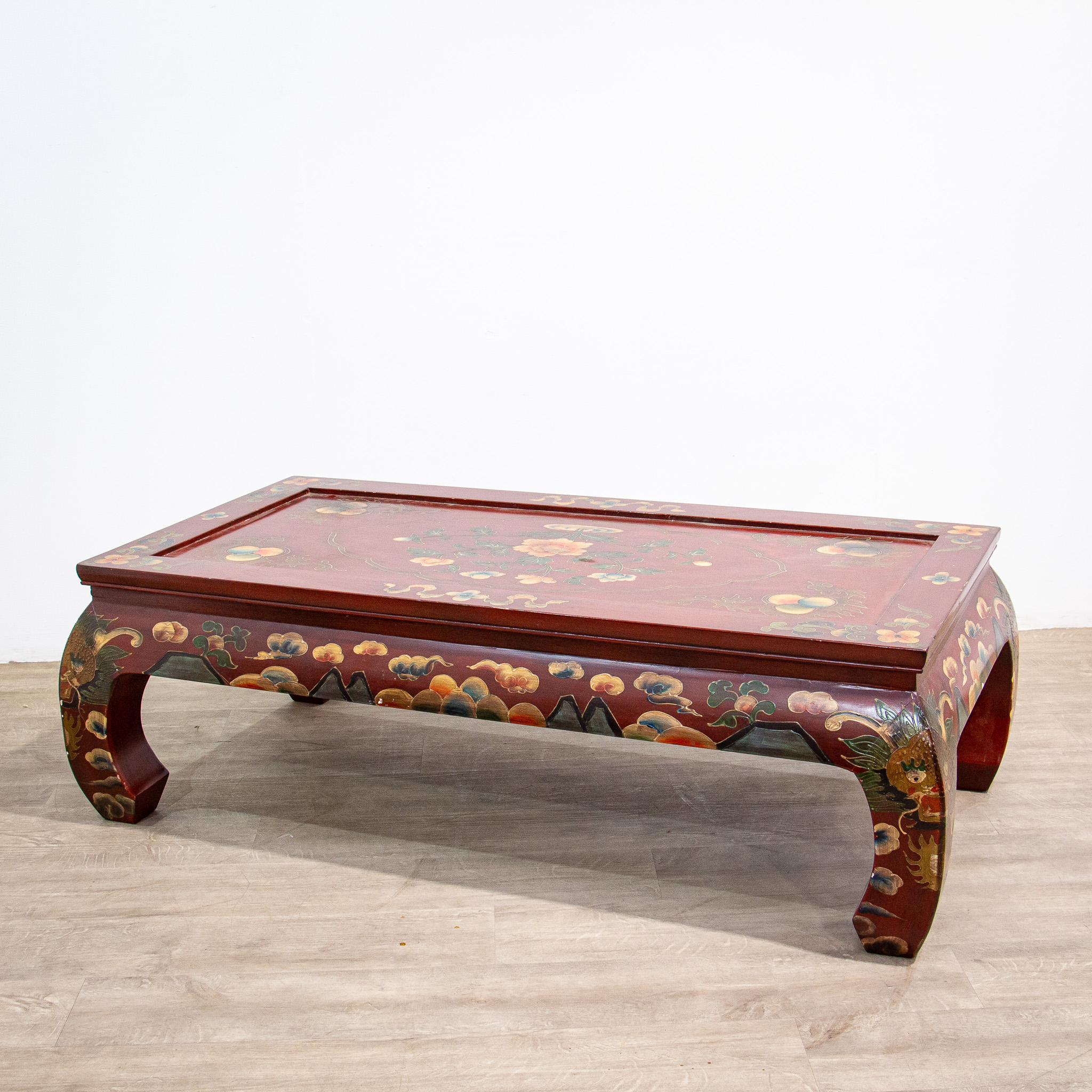 Chinoiserie Low Painted Opium Coffee Table