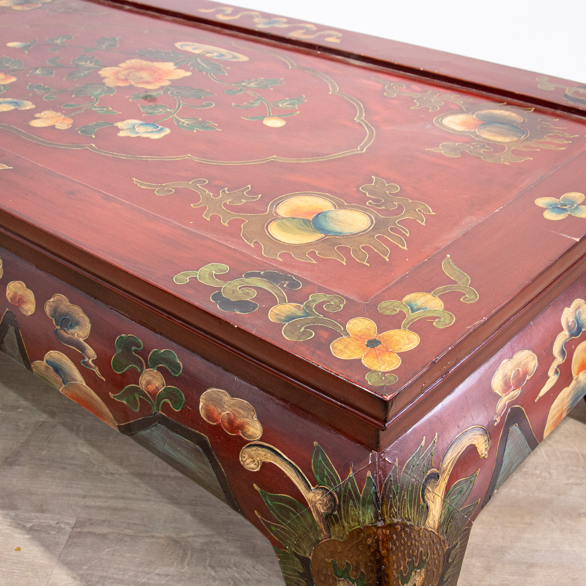 Chinoiserie Low Painted Opium Coffee Table