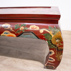 Chinoiserie Low Painted Opium Coffee Table