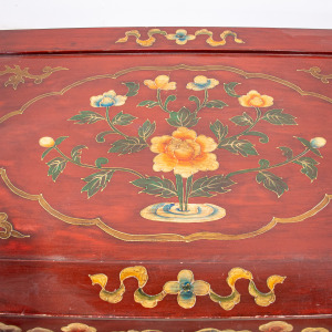 Chinoiserie Low Painted Opium Coffee Table