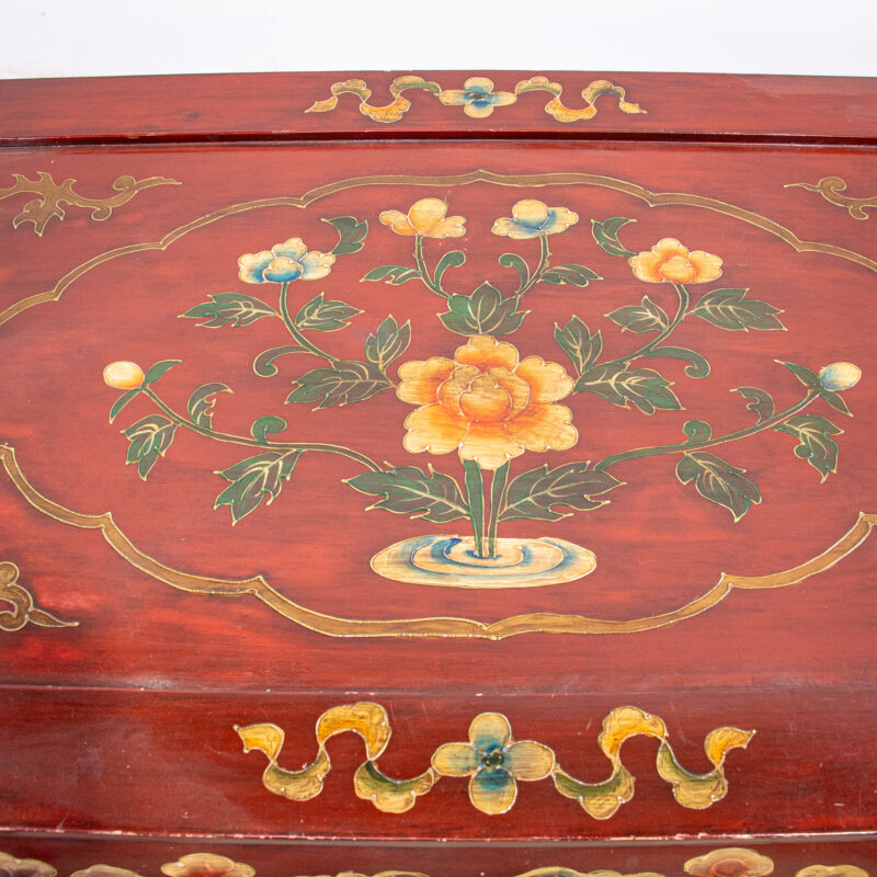Chinoiserie Low Painted Opium Coffee Table