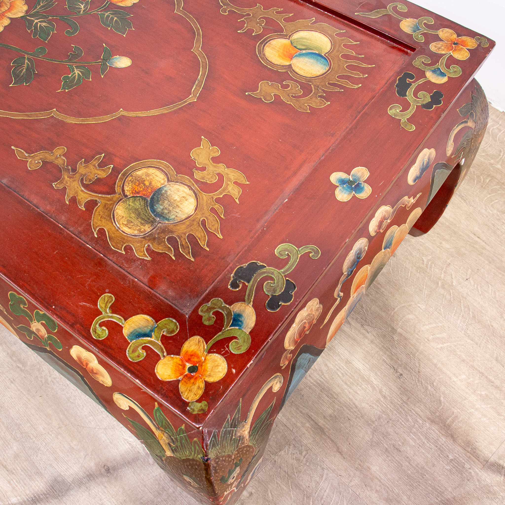 Chinoiserie Low Painted Opium Coffee Table